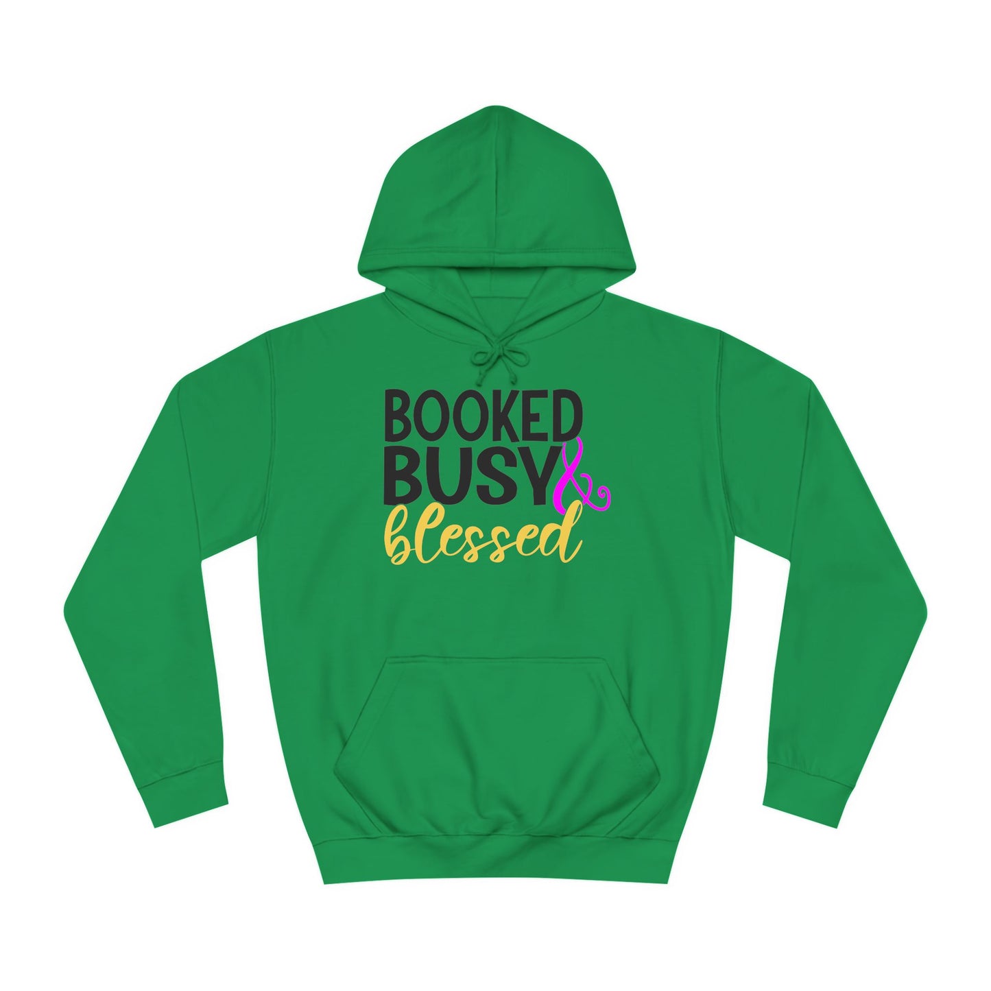 Booked Busy & Blessed Hoodie - Unisex College Style