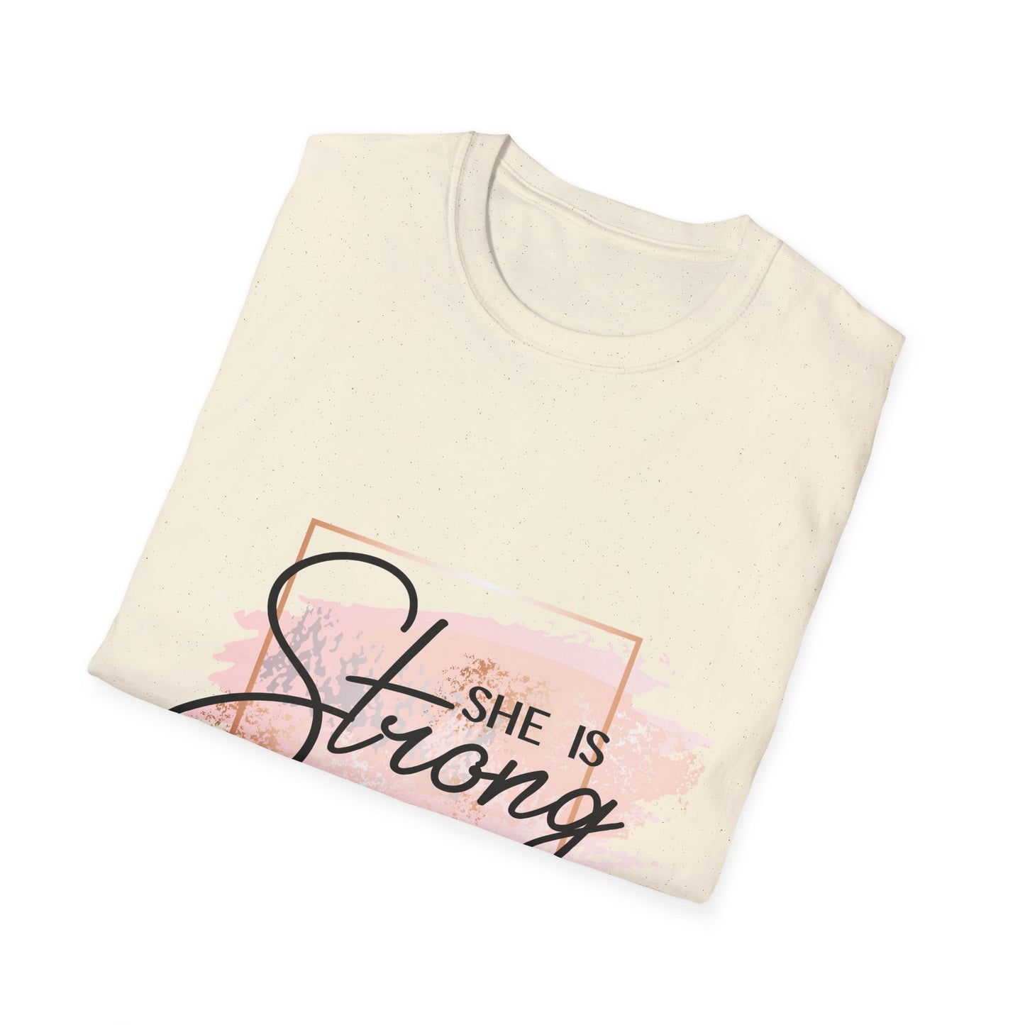 Empowering Proverbs 31:25 Unisex Softstyle T-Shirt