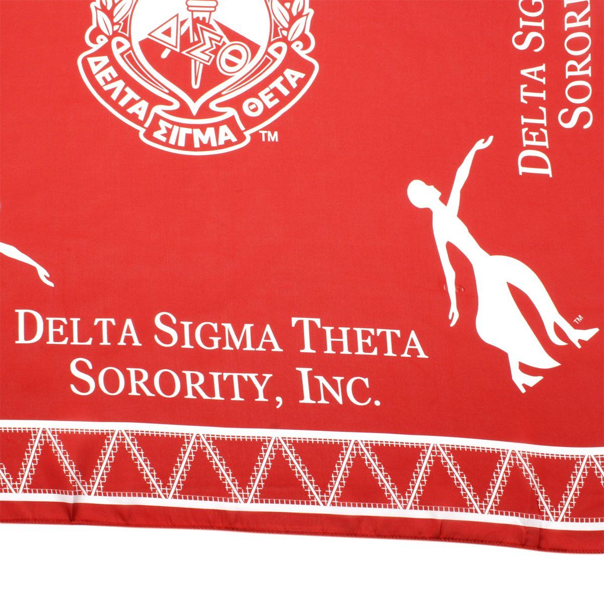 DST Sorority Lady Fortitude Red Square Scarf